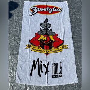 Vintage 1997 MiLB Rochester Red Wings Governors Cup Champions White Beach Towel